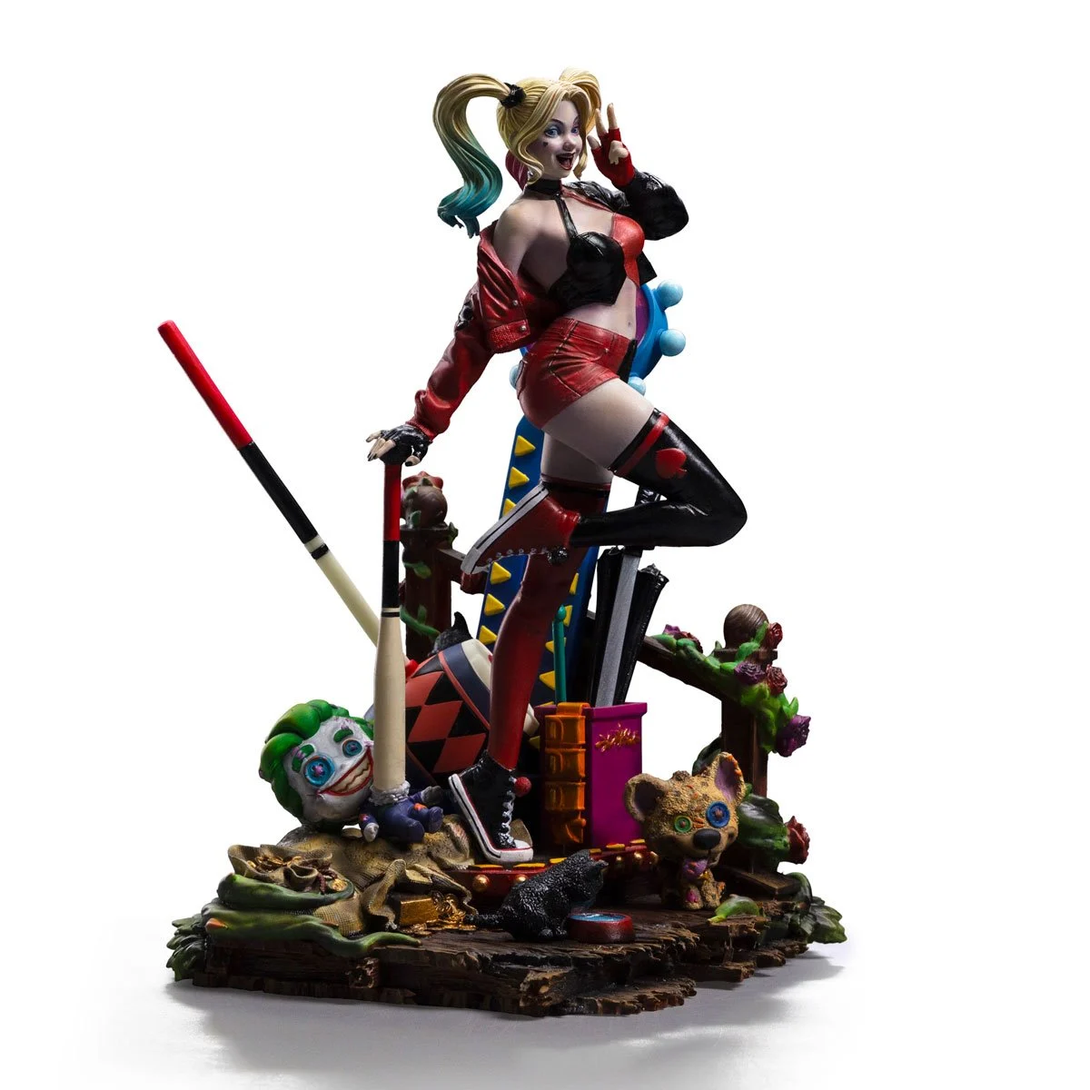Harley Quinn Gotham City Sirens Deluxe Edición Limitada. Escala 1:10 de Entertainment Earth