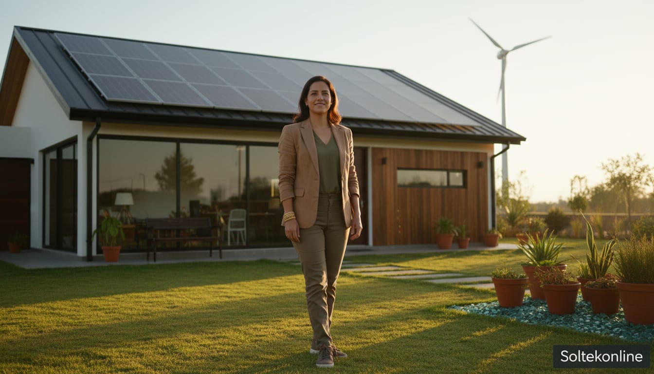 De la factura de luz al techo solar: la historia de Laura y su hogar autosustentable.