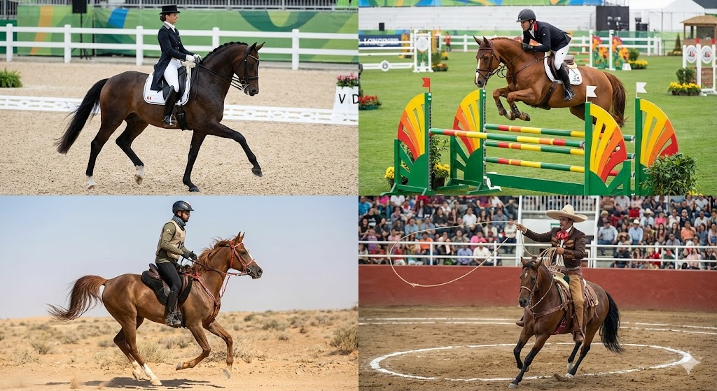 principales disciplinas de la equitación