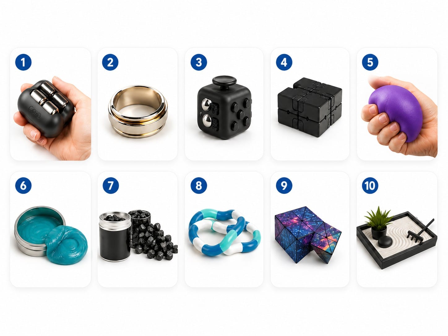 top 10 juguetes anti estrés