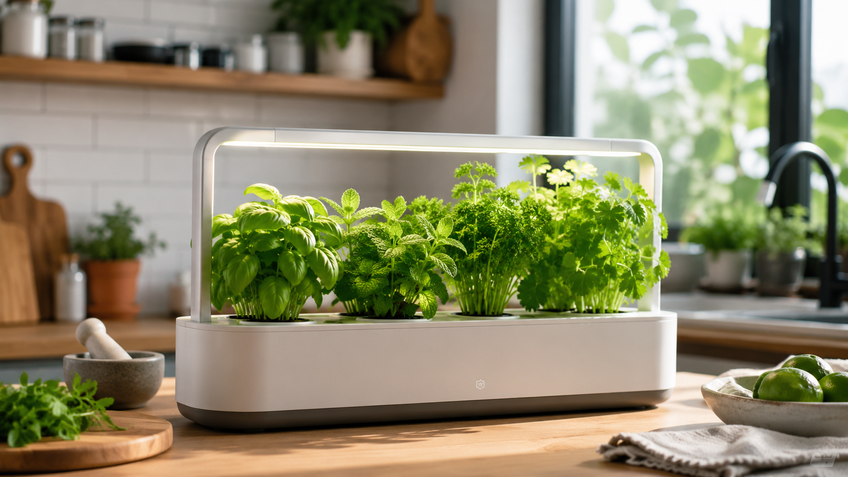 Smart gardens: cómo cultivar hierbas en casa aunque no sepas nada de plantas Post image