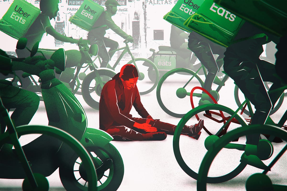 Las Muertes y las Lesiones No Disminuyen La Rápida Expansión de Uber Eats en México Post feature image