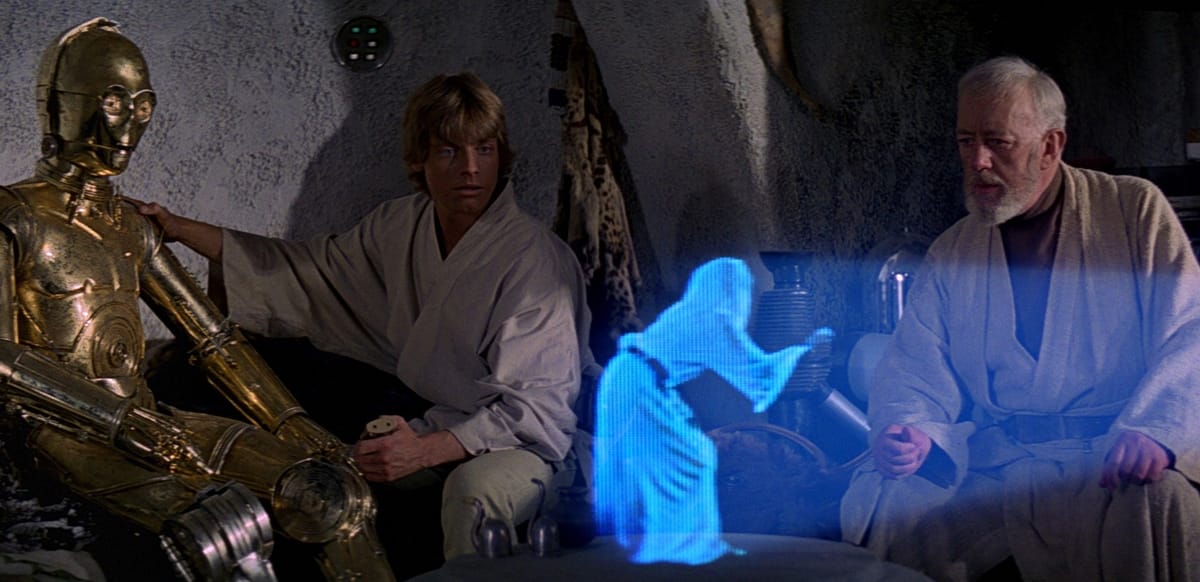 Físicos crean proyecciones 3D al estilo de Star Wars Post feature image