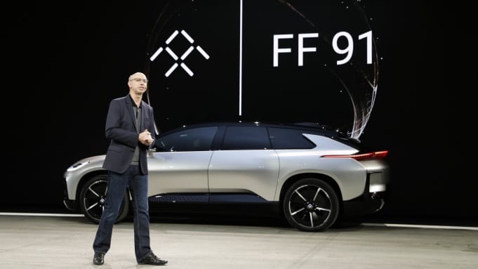 Faraday Future, la startup de vehículos eléctricos, finalmente ha fabricado su automóvil. Post feature image