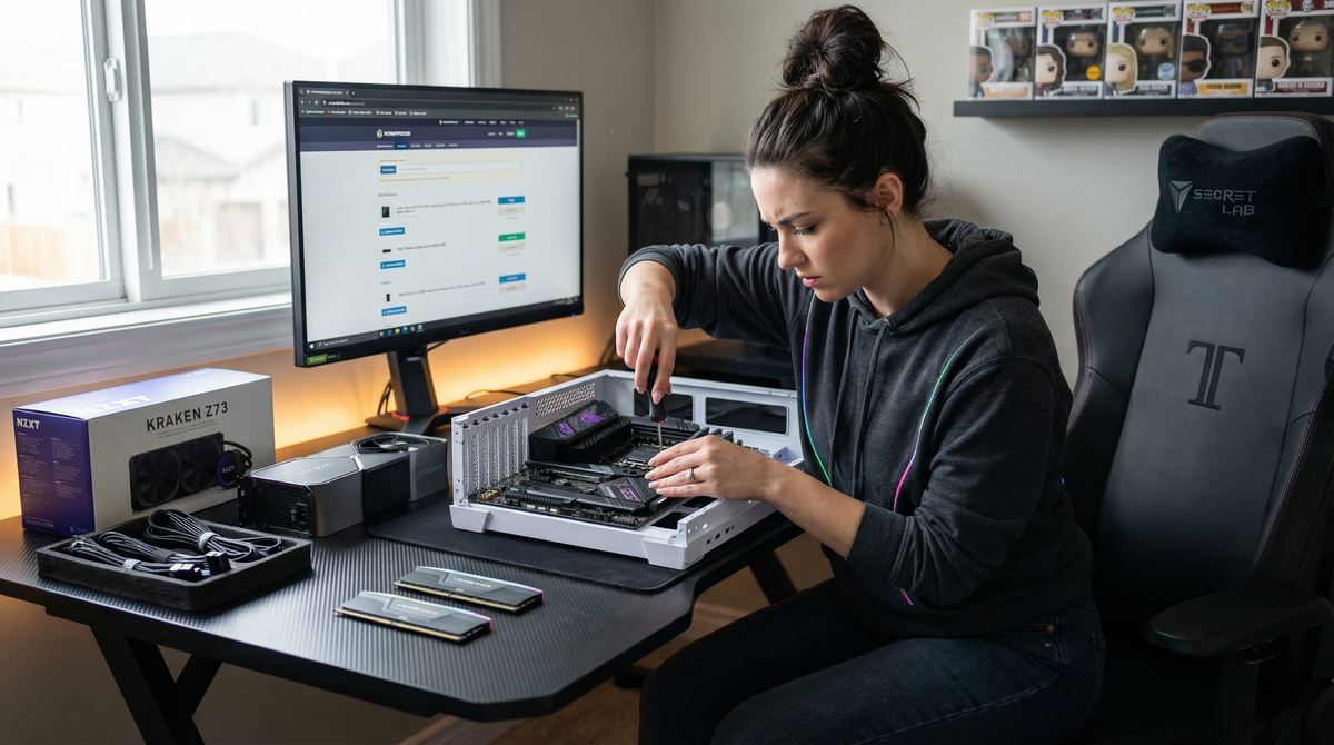 La Construcción de un Sueño: Nuestra Historia junto a Ana en su Primera PC Gamer Post feature image