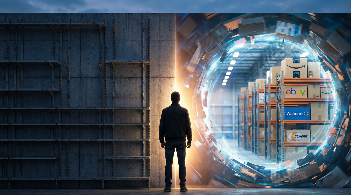 Persona dudando si conviene comprar de tiendas de USA o CHINA desde México