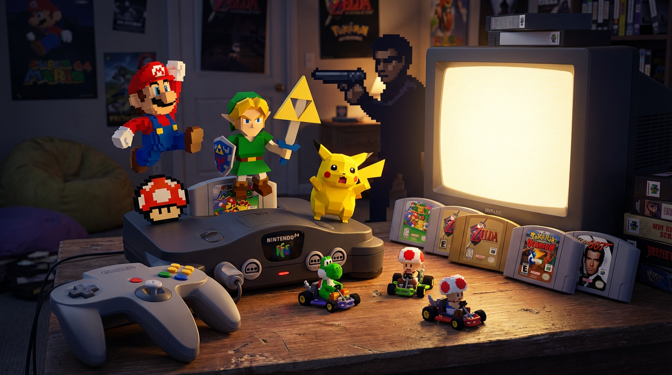Nintendo 64, franquicias clásicas.