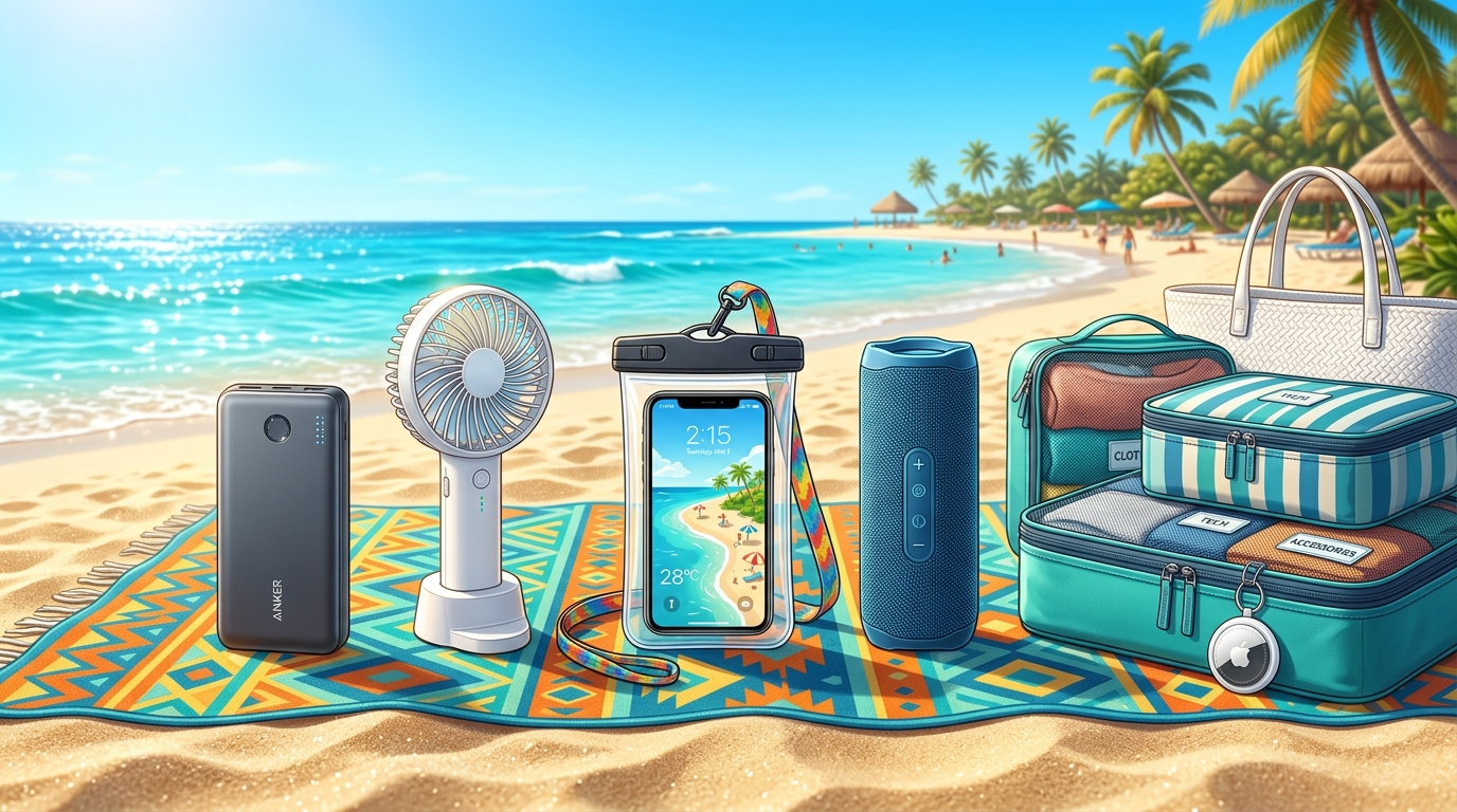 gadgets esenciales para tus vacaciones de verano