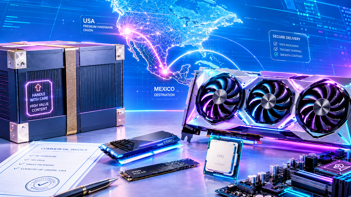 Comprar hardware de PC de gama alta en USA desde México: el riesgo real y cómo hacerlo seguro Post feature image