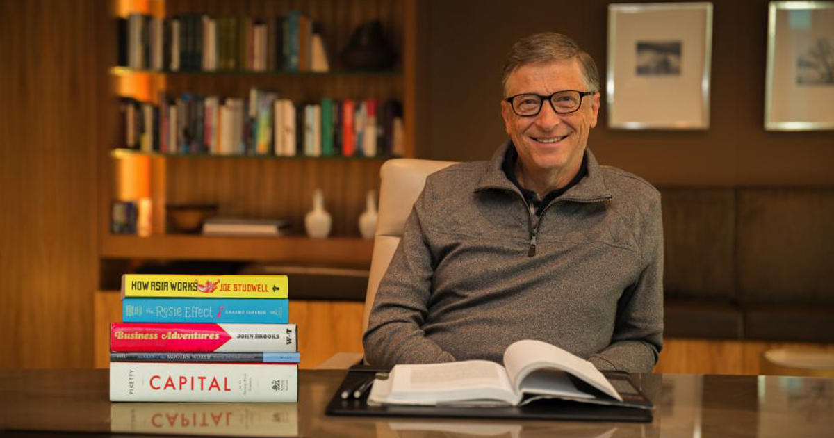 Los 10 libros favoritos de Bill Gates sobre tecnología