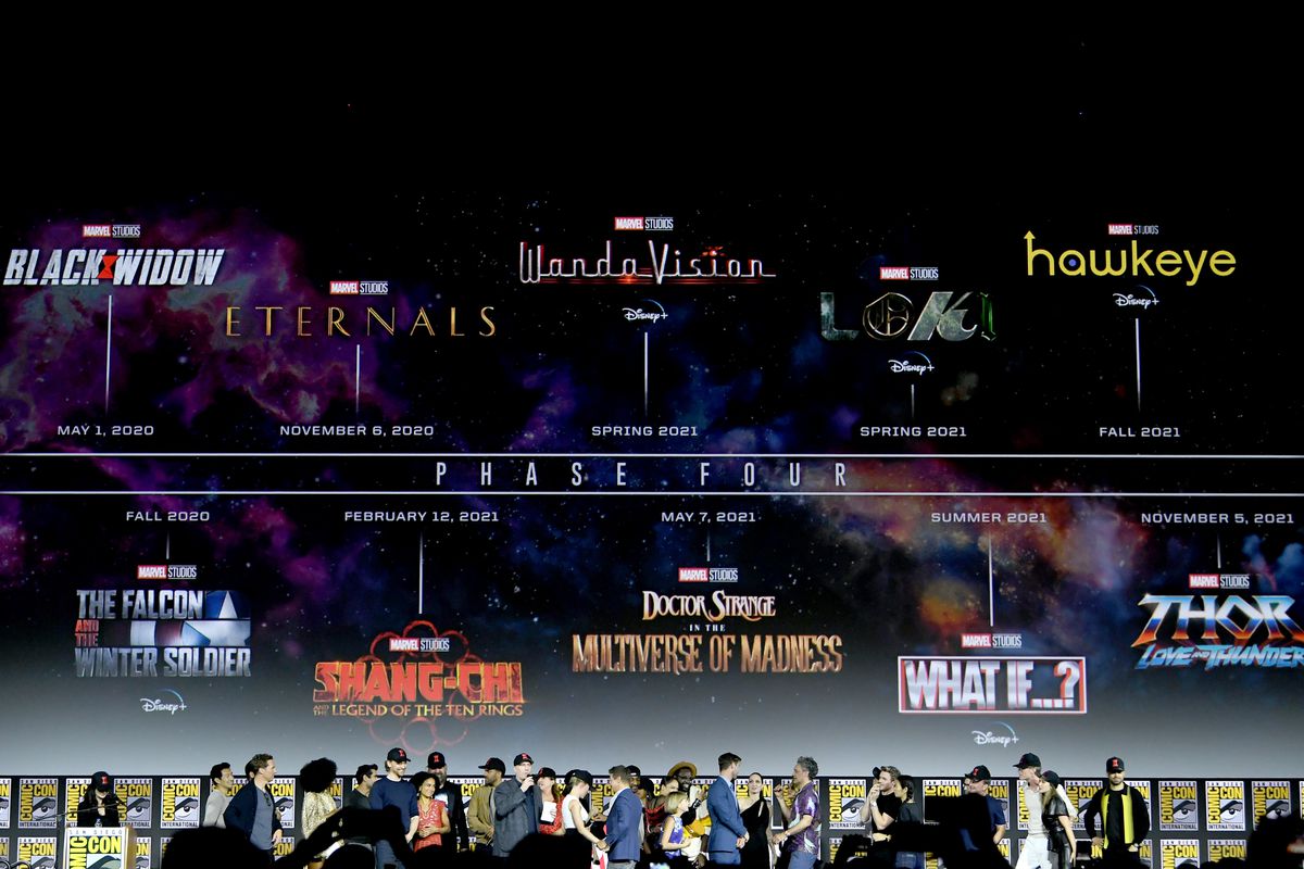 Todo lo que tiene programado Marvel para la Fase 4
