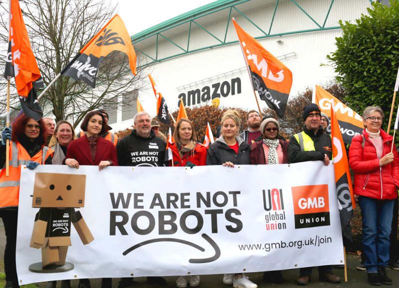 Empleados de Amazon denuncian miserables condiciones de trabajo
