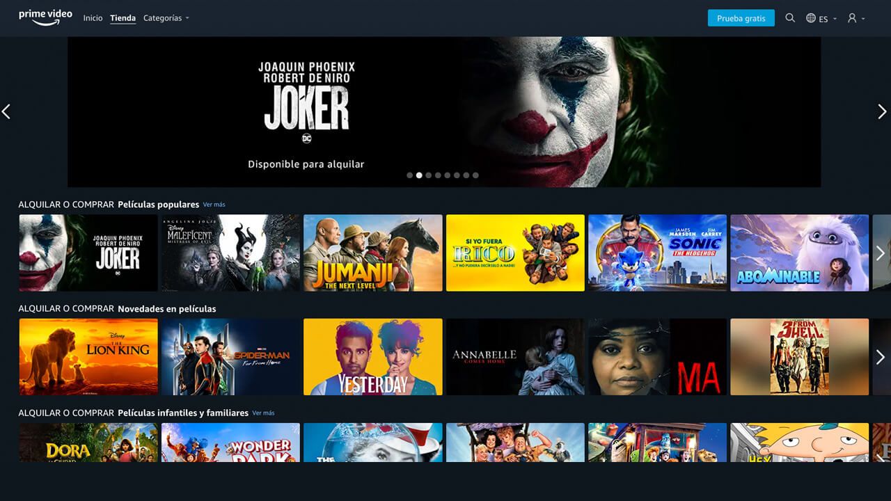 Las 6 mejores plataformas de alquiler online de películas