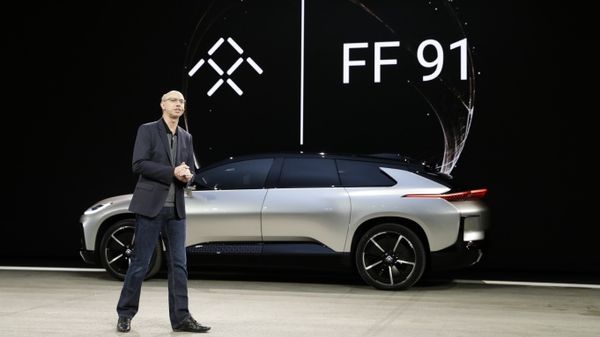 Faraday Future, la startup de vehículos eléctricos, finalmente ha fabricado su automóvil.